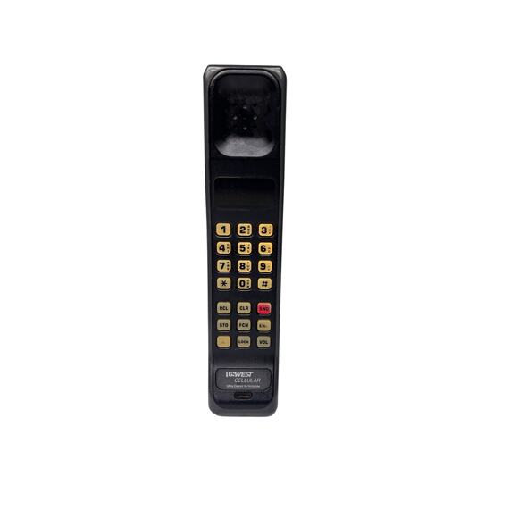 Vintage Motorola Ultra Classic Cell Phone-USWEST-Mobile Brick Phone leather case - Picture 1 of 9